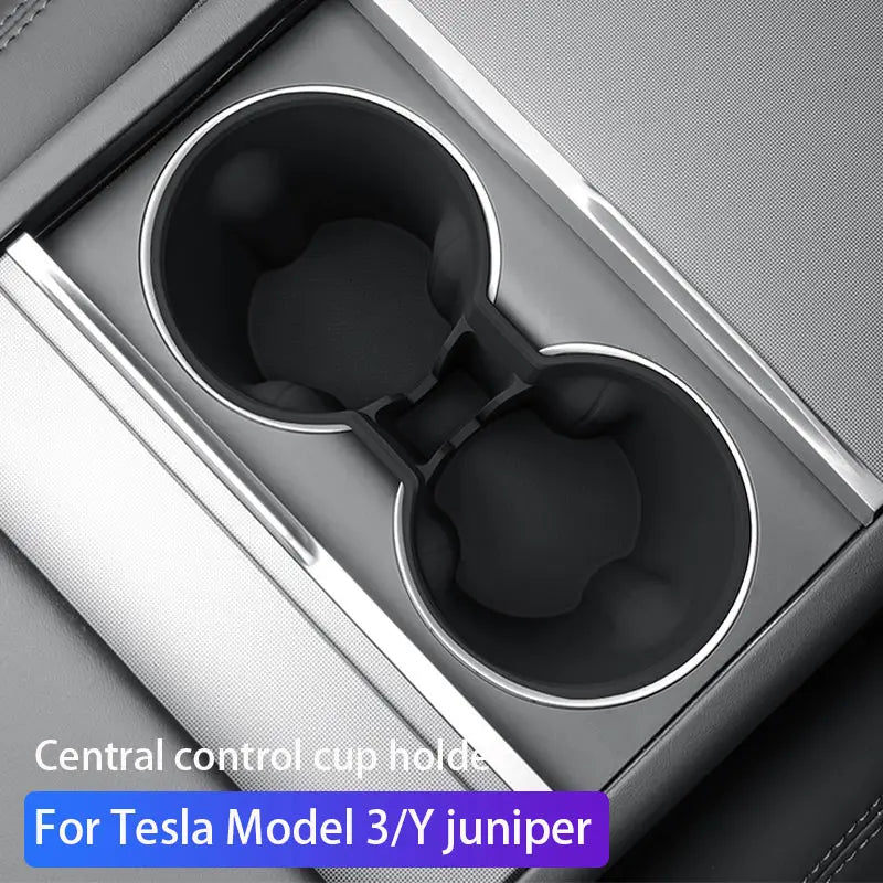 cup holder For Tesla Model Y 2025 juniper/model 3 2024 2025 Central control cup holder drink holder Car interior accessories