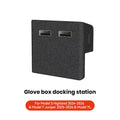 YZ For Tesla Model 3 Y Highland Juniper 2021-2025 Glove Box Flocking USB HUB Adapter Quick Charger Car Accessories