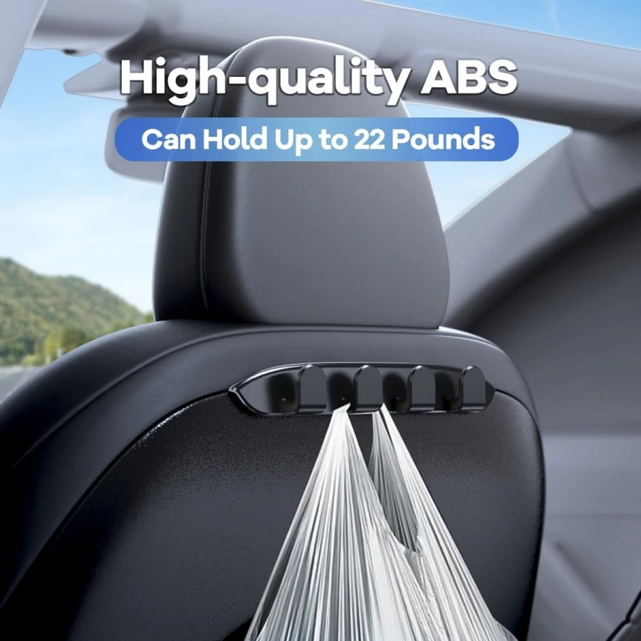 Car Seatback Hanger Hook for Tesla Model Y Juniper & Model 3 Highland 2025-2017 Purse Seat Back Organizers PursesGrocery Holder