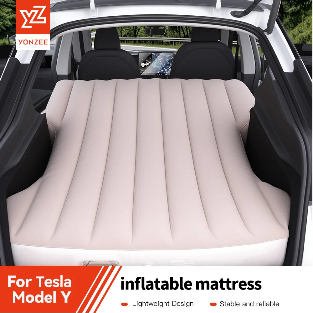 YZ For Tesla Model Y Juniper 2021-2026 Mattress  Automobile Self-Inflating Mattress Travel Mattress Inflatable Camping Mattress