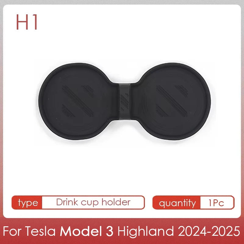 For Tesla Model 3 Highland 2025 Storage Box Model 3 2024 Highland Center Console Armrest Storage Box Stowing Tidying Accessories
