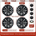 4PCS Hub Cap for Tesla Model Y 19 Inch Performance  Automobile Replacemen Hubcap Full Rim Cover Car Accessories Wheel Caps 2023