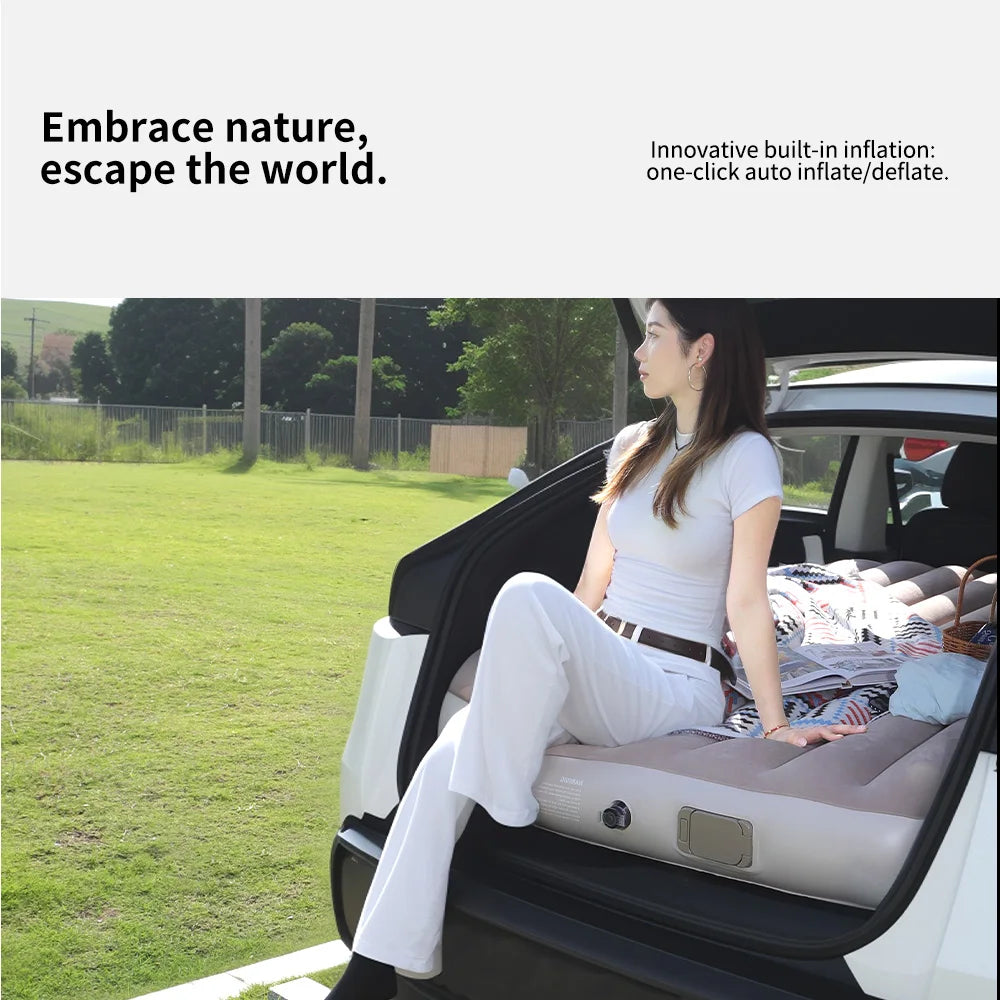 YZ For Tesla Model Y Juniper 2021-2026 Mattress  Automobile Self-Inflating Mattress Travel Mattress Inflatable Camping Mattress