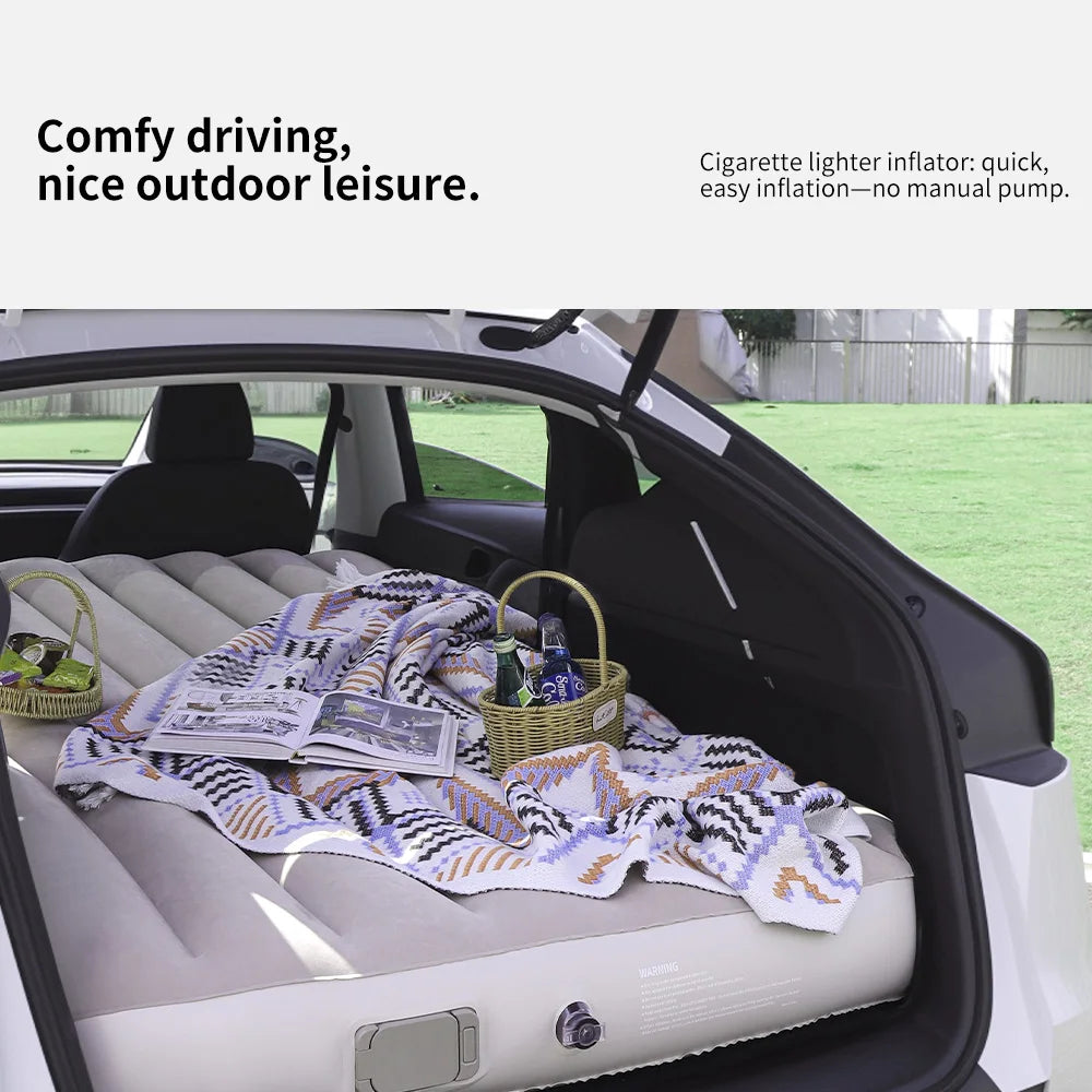 YZ For Tesla Model Y Juniper 2021-2026 Mattress  Automobile Self-Inflating Mattress Travel Mattress Inflatable Camping Mattress